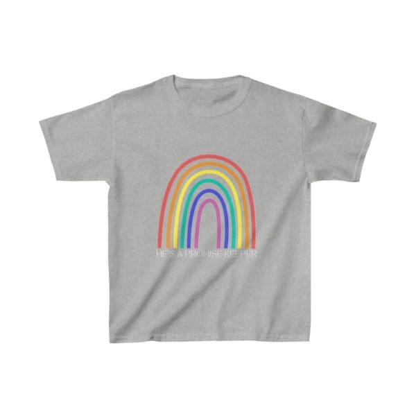 He's A Promise Keeper, Grey T-Shirt