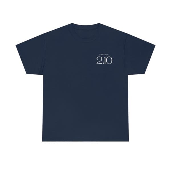 Front, Ephesians 2:10 Navy T-Shirt