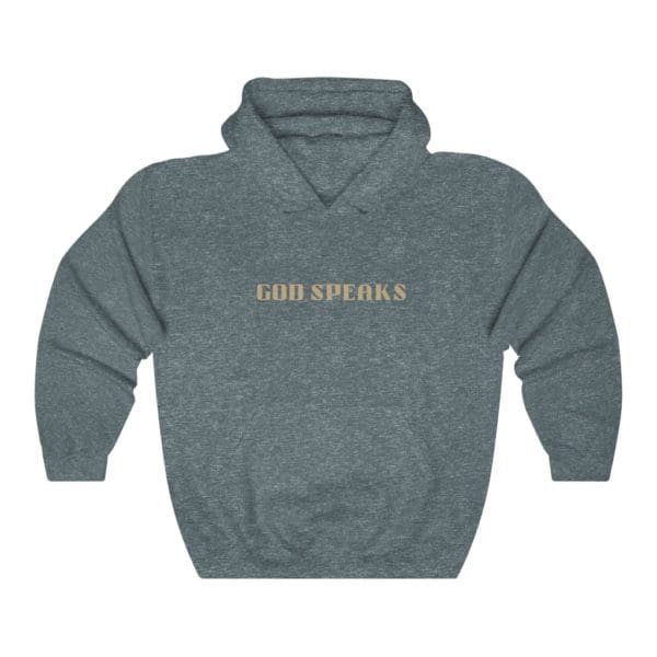God Speaks Mens Hoodie - Image 6