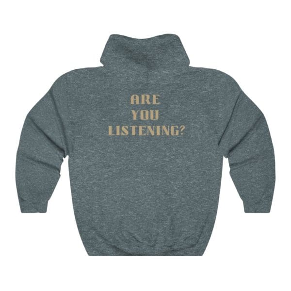 God Speaks Mens Hoodie - Image 7