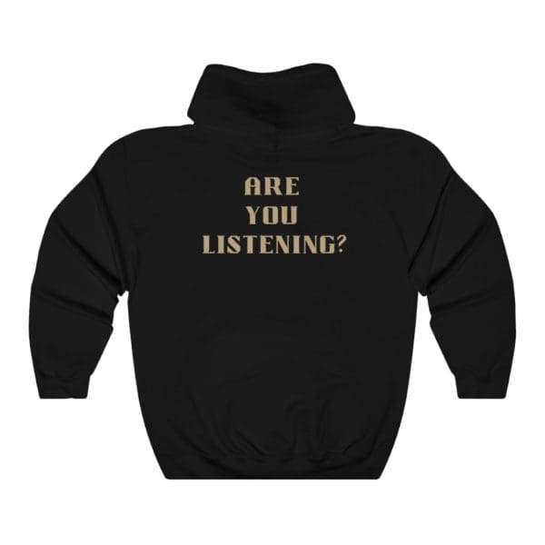 God Speaks Mens Hoodie - Image 5