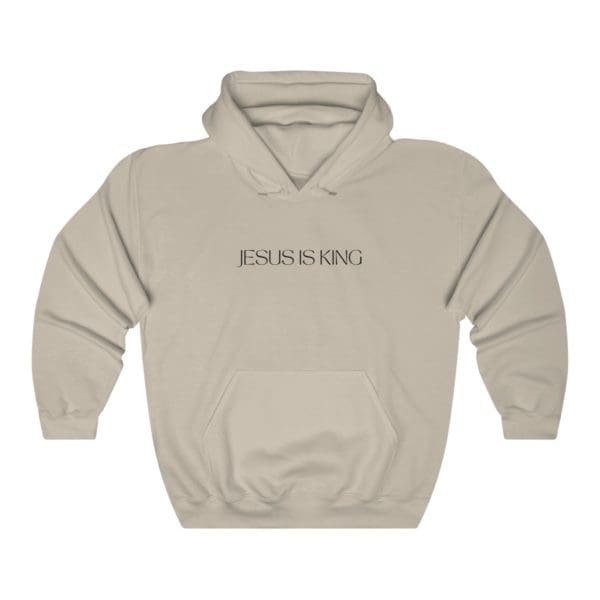 Front, Jesus Is King, Sand Hoodie