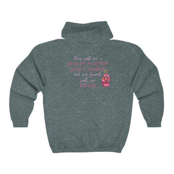 Philippians 4:6 Zip Up - Image 2