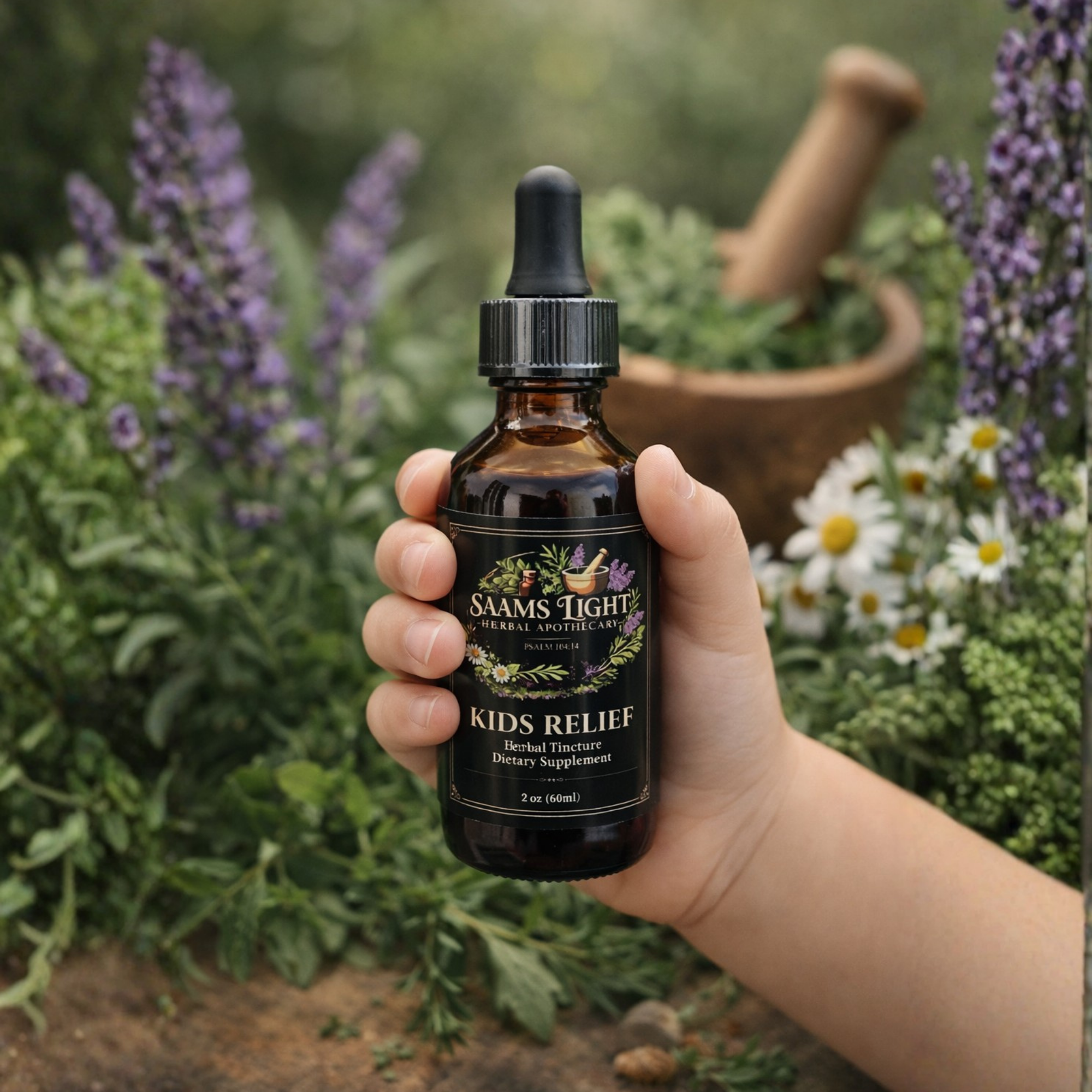 Kids Relief Tincture SAAMS Light