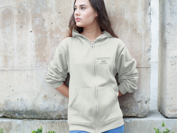 SAAMS Light Zipup Hoodie - Image 2