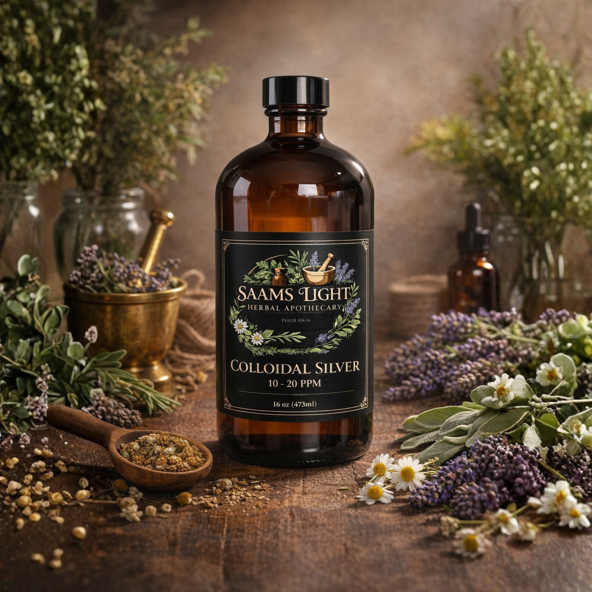 Colloidal Silver SAAMS Light