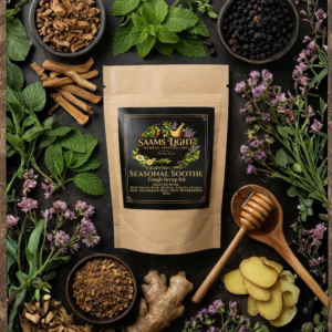 Seasonal Soothe Cough Syrup Kit SAAMS Light