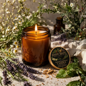 Patchouli Sandalwood Candle SAAMS Light