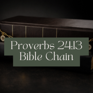 Proverbs 24:13 Bible Chain
