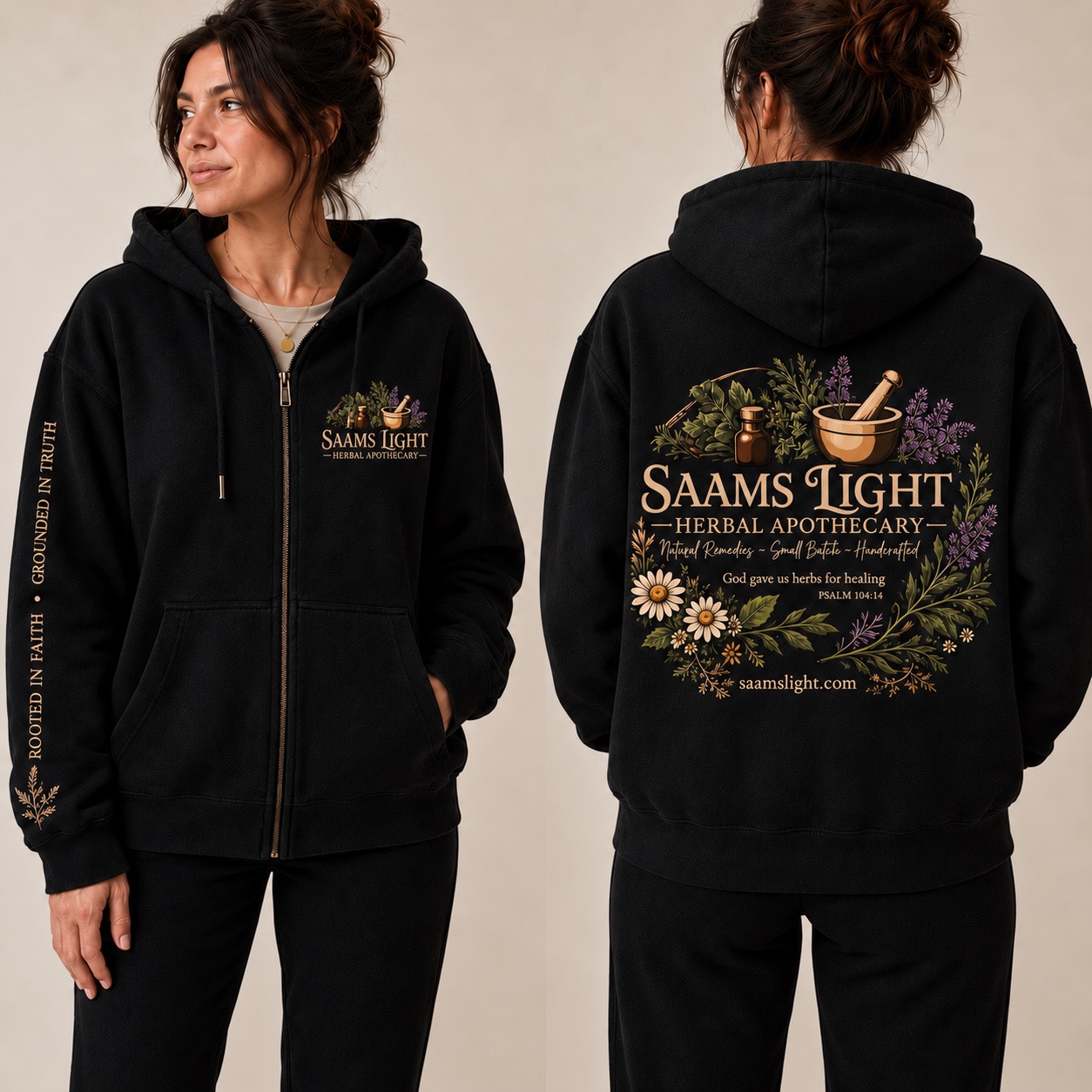 SAAMS Light Zip-Up
