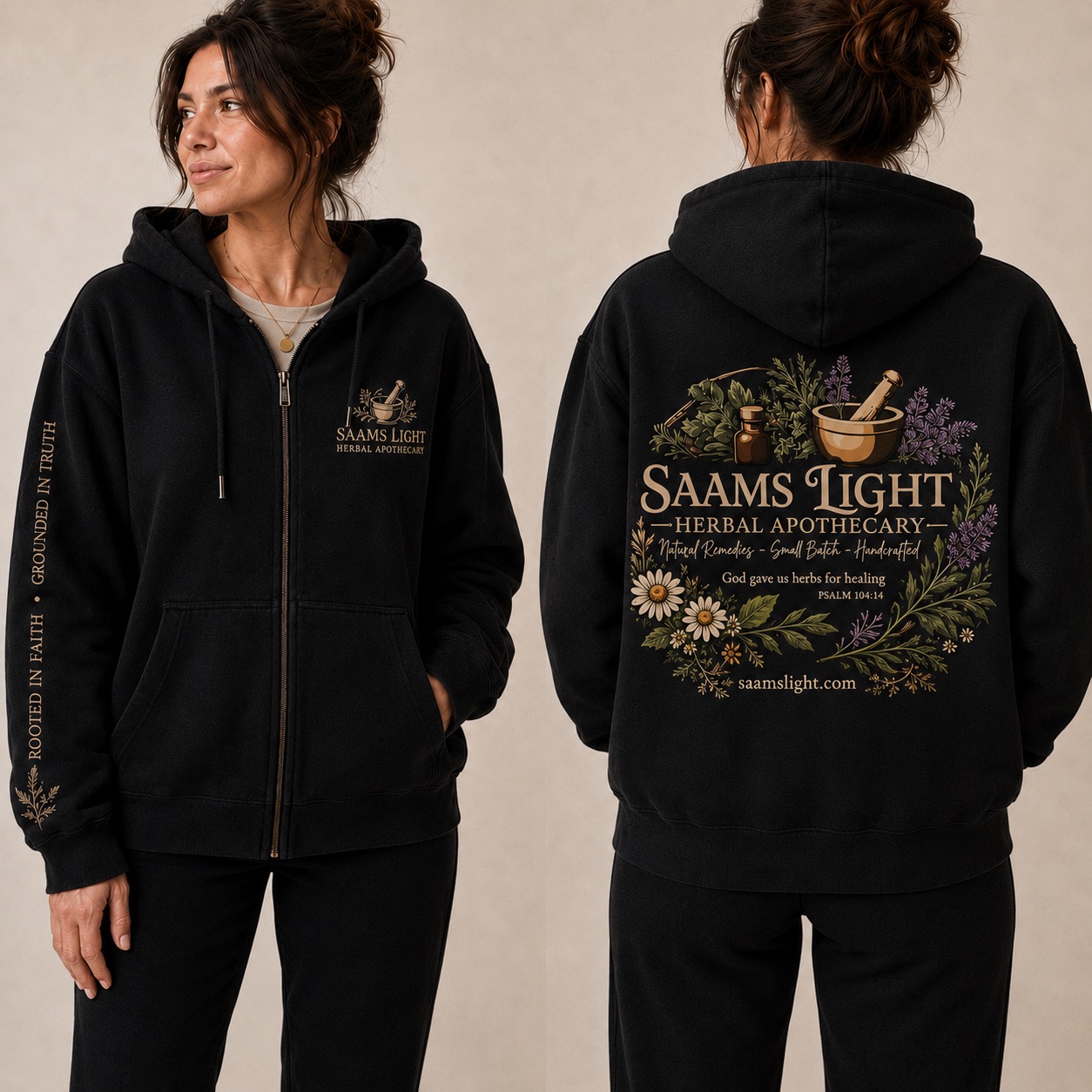 SAAMS Light Zip-Up