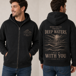 Isaiah 43:2 Zip-Up