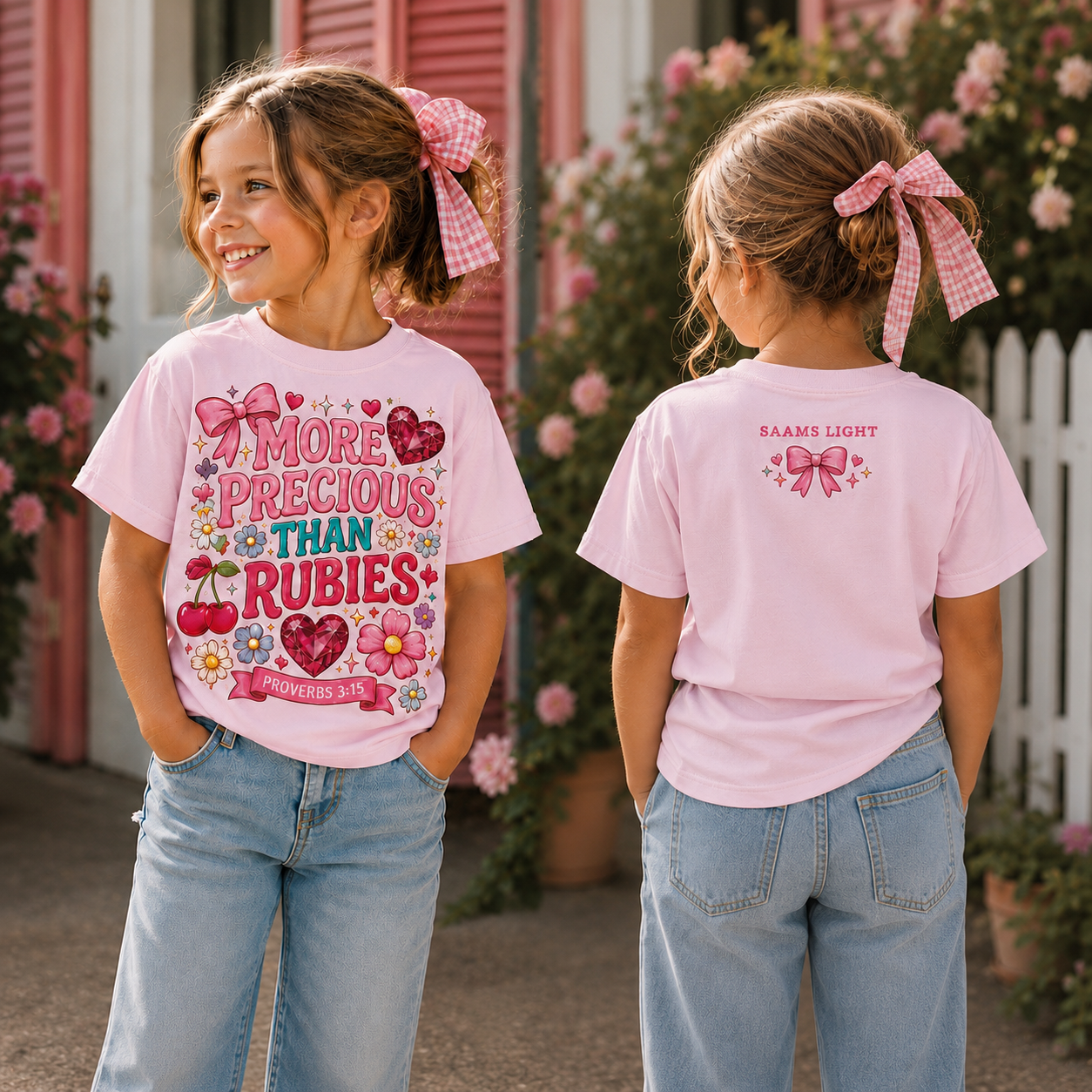 Proverbs 3:15 Tshirt Kids