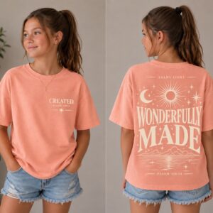 Girls Wonderfully Made T-Shirt