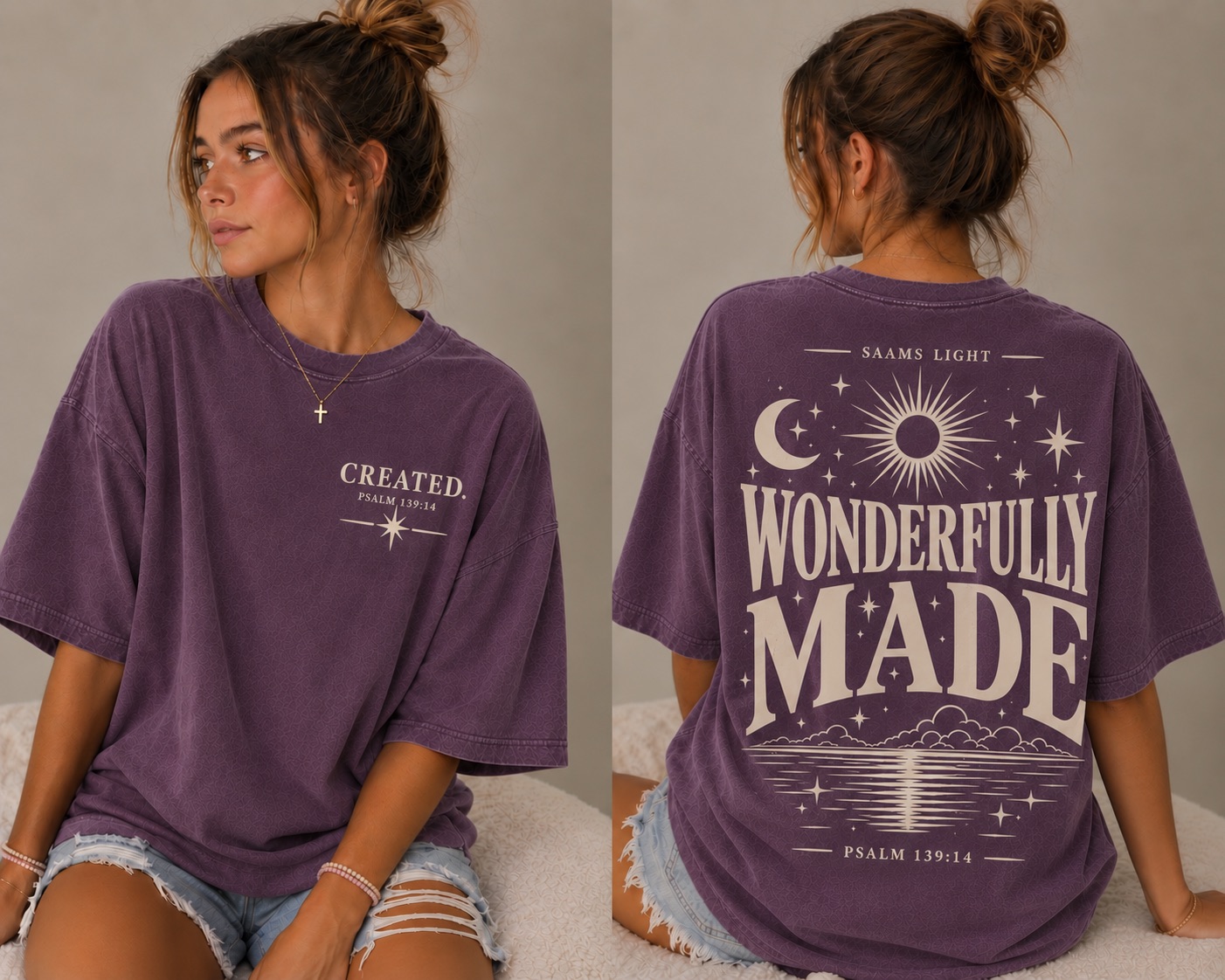Women's Wonderfully Made T-Shirt - Image 2