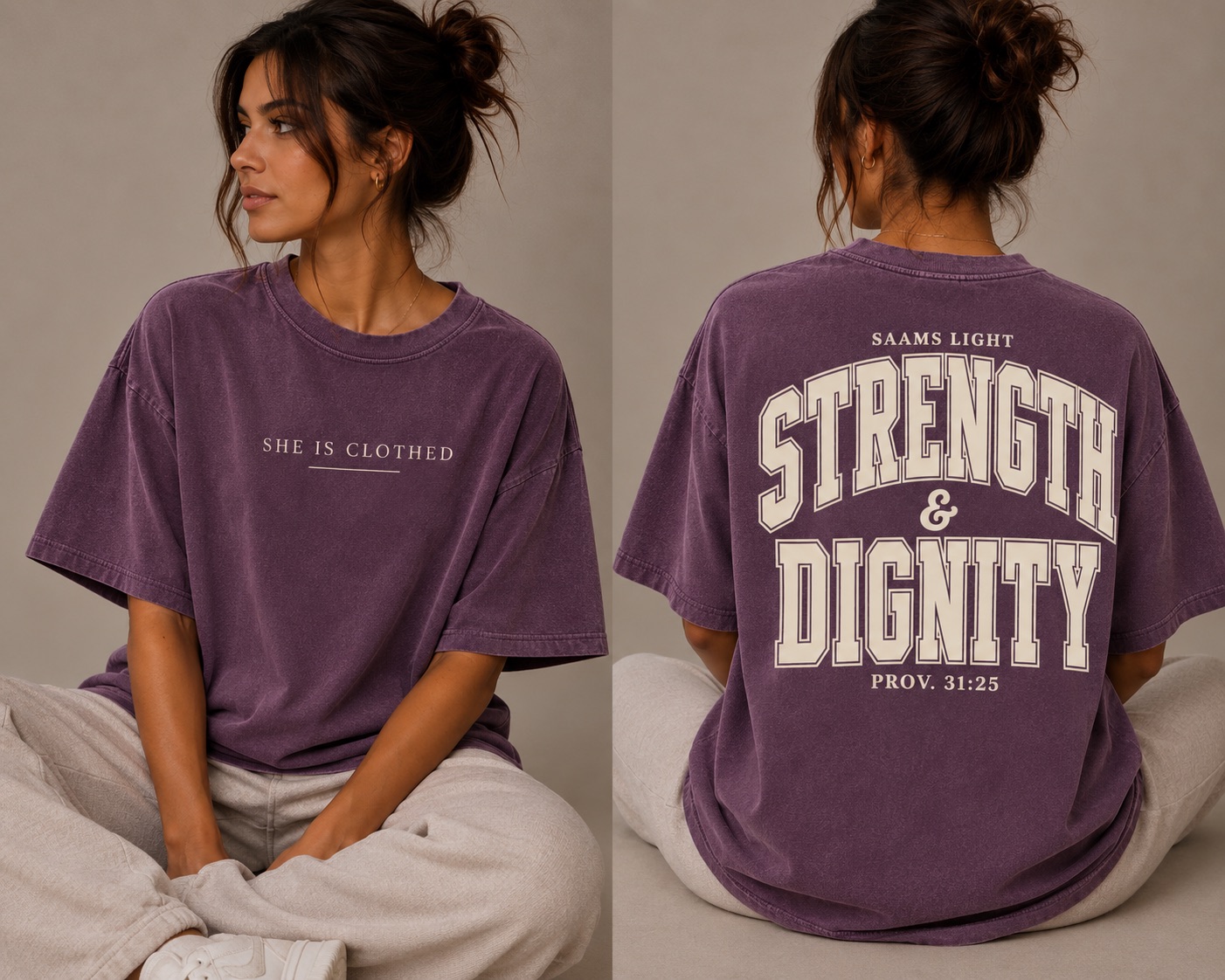Women's Strength & Dignity T-Shirt