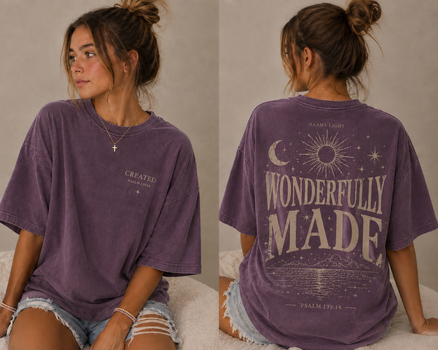 Women's Wonderfully Made Tshirt
