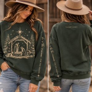 He is the reason for the season crewneck