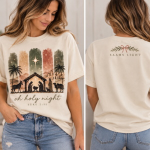 O Holy Night T-shirt SAAMS LIGHT