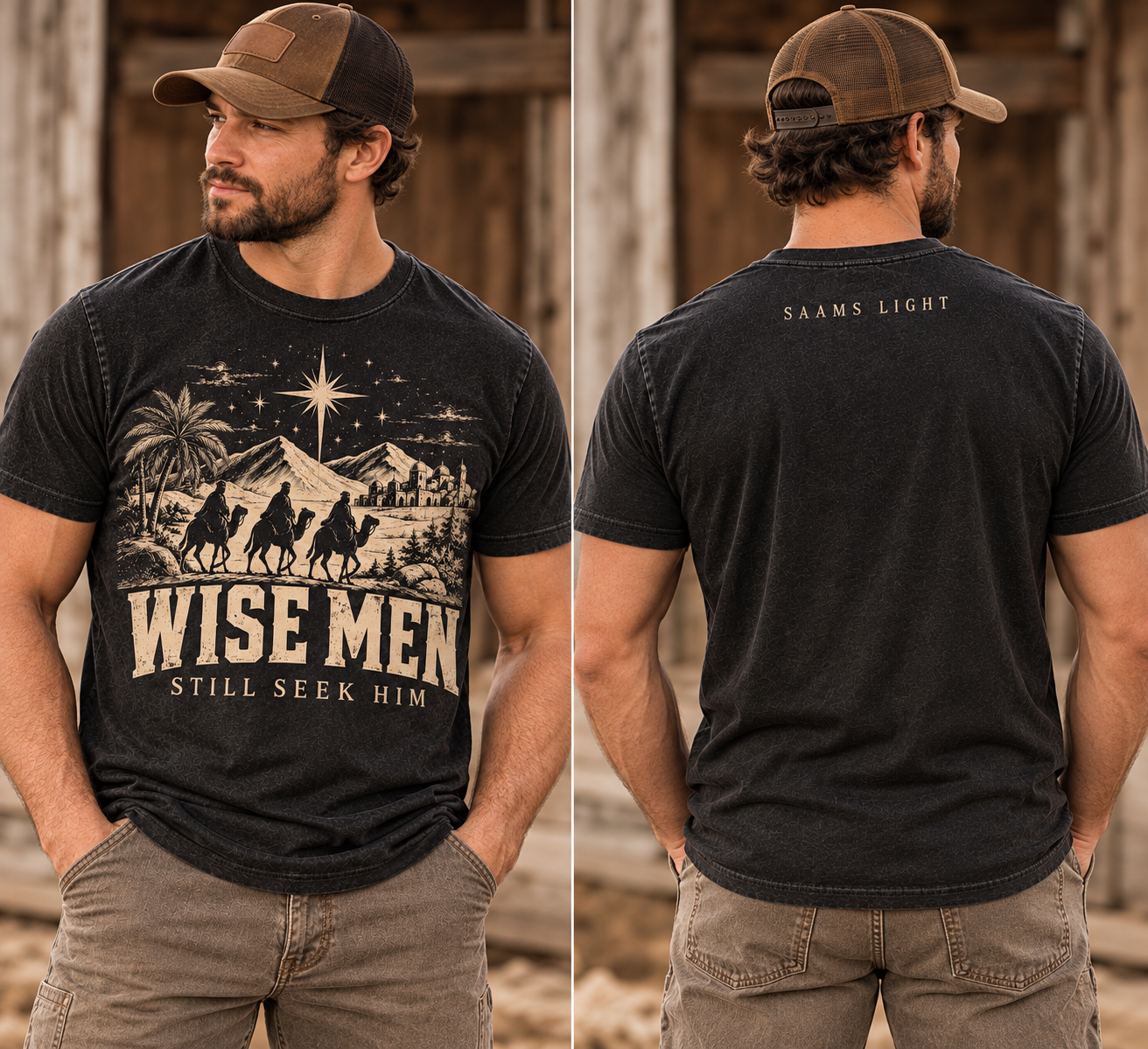 Wise Men Men's T-Shirt SAAMS Light
